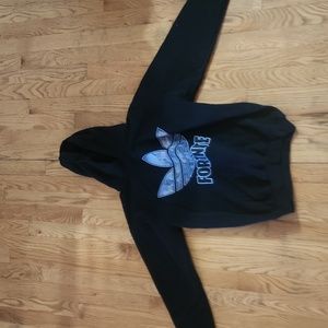 custom made fortnite sweatshirt, black and size XL